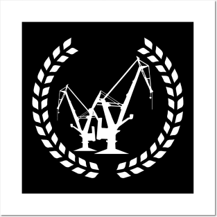 Industrial Crane Posters and Art